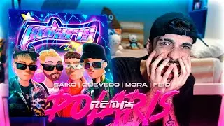 REACCIÓN a Saiko, Feid, Quevedo, Mora - Polaris Remix | EL JUNTE ⭐⭐⭐⭐