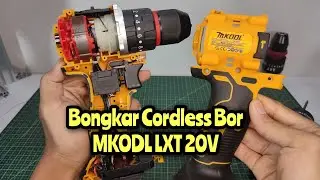 Keren!! Bongkar Cordless Bor MKODL LXT 20V Brushless