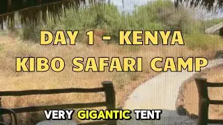 Day 1 Kenya Safari (Sim Card, Kibo Safari Camp & Amboseli Safari Animals!)