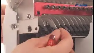 BF-1500 how to replace take up lever ~ FUWEI embroidery machine
