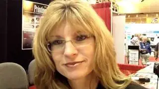 Kelley Holmes from Cygnus Graphics Media at SGIA Expo 2011