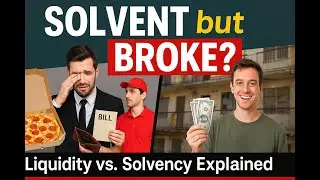 &ldquo;Solvent but Broke? Liquidity vs. Solvency Explained with Pizza & Bank Runs 🍕💸&rdquo;