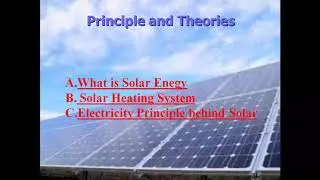 Solar PV System Design, Installation and Maintenance