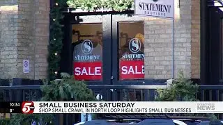 Small Business Saturday event in North Loop highlights local shopping