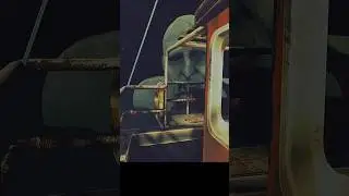happy toughts onboard #fishing #horror #horrorgame #thalassophobia #indiegame #gamedev #game #godot