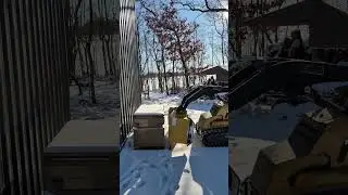 This Is the BEST Way to Back Drag Snow (Snow Box Test) #fyp #shorts #snowplows