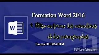 Formation Word 2016 : Mise en forme