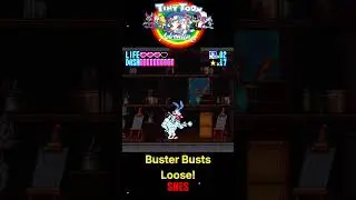 Tiny Toon Adventures : Buster Busts Loose! (SNES) #shorts #nostalgia #retrogaming #games #gameplay