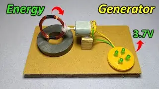 free energy generator project | SV crafts