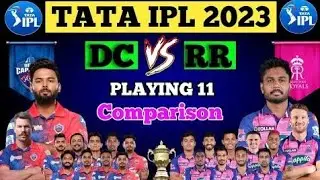 RR vs DC . IPL match no.11 both teams playing 11