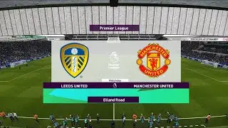 Leeds United vs Manchester United | Elland Road | 2021-22 Premier League | PES 2021