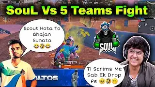 SouL VS 5 Teams In Water City😲 | SouL Vs SG, OR, TAPATAP, RO, RVNG | Jonathan Vs SouL