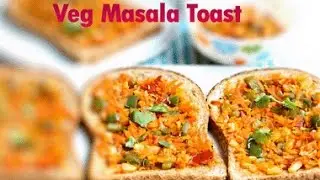 Veg Masala Toast