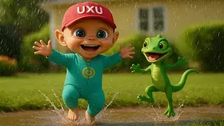 UxU | Если ты счастлив &mdash; хлопай в ладоши! | Весёлая детская песенка с простыми рифмами
