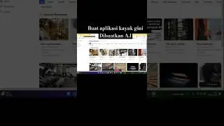 BUAT APLIKASI pakai AI 4 #tutorial #membuatwebsite #tutorialaplikasi #tanpacoding #aiwebsitebuilder