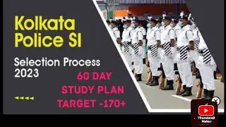 KP SI || WBP CONSTABLE|| KP CONSTABLE|| 60 DAY STUDY PLANNING