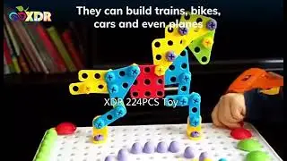 Drilling Screw 3D Creative Mosaic Puzzle Toys For Children