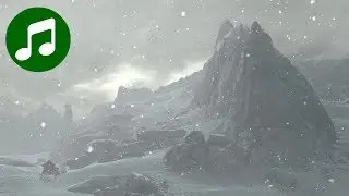 SKYRIM Ambient Music & Ambience 🎵 Snowy Solstheim (Relaxing Gaming Music | Soundtrack | OST)