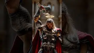 God of Thunder ⚡#marvel #thor #ai #aiart #shorts #reels #thunder #god #dc