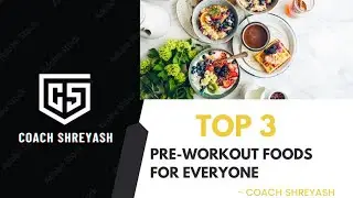 Top 3 pre- workout I use for energy || coach shreyash