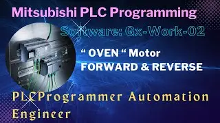 #Forward & #Reverse #motor #plc #programming #simple #basic #ladder #mitsubishi #simulation