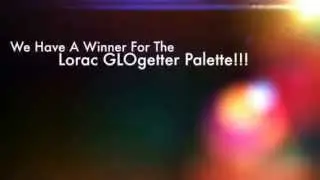 Winner of the Lorac GLOgetter Palette Announced!!!