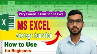 AVERAGE Function in MS Excel Explained in Hindi | Excel Formula with Examples&nbsp;for&nbsp;Beginners