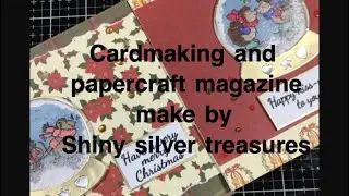Cardmaking and papercraft magazine issue 200 October making cards using the free gifts