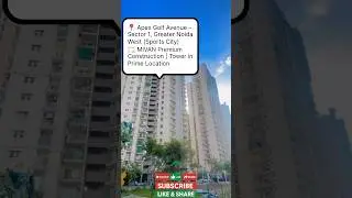 Luxury Resale Flat | Apex Golf Avenue | 2BHK + Study | ₹92 Lakh | Ready to Move