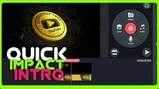 How To Make Quick Impact Logo Reveal Animation Intro In KineMaster || Intro For Youtube || Sopnobaz