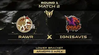 RAWR против IGNISAVIS | Бронированный Apex | Наземный бой 4 на 4 | День 2
