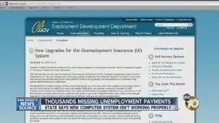 50,000 unemployed Californians have not received their latest unemployment payments
