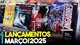 CHEGOU NA COMIC SHOP | Quadrinhos de março de 2025