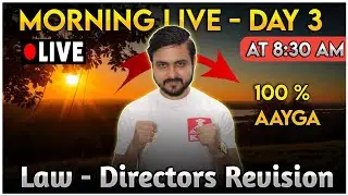 Morning Live - Day 3 Law - Directors