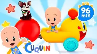 Colorful Caterpillar: learn the colors with Cuquin and more 🐛 videos & cartoons for babies