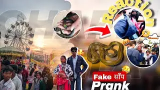 SNAKE PRANK at the Mela!