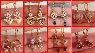 18k Yellow Gold Filled Peridot Olive Mystic Diamond Zircon Dangle Earrings 3ctw