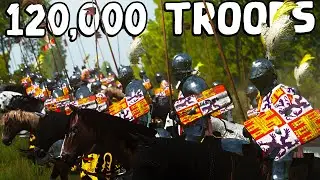 Сражаясь в крупнейшей войне в истории Bannerlord, 120 000 | Часть 25