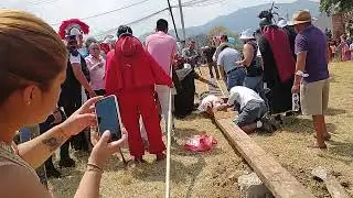 Semana santa Santiago Yancuitlalpan 2022 pasión De Cristo 7