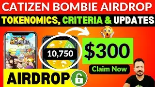 CATIZEN BOMBIE AIRDROP UPDATE TODAY 😲🚀 HOW TO PLAY BOMBIE TELEGRAM GAME ✅️ #catizen #minigames