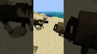 Minecraft Bison VS Moose