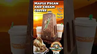 New Donut Joe&rsquo;s Maple Pecan & Cream Coffee