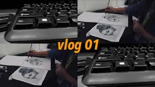 SCHOOL VLOG | 3D Animation Student, Learn *Maya, Photoshop, Adobe Painting & Drawing* | Vlog 01
