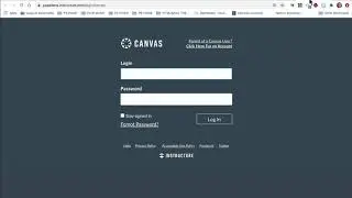 Canvas Tutorial: Create Parent Account