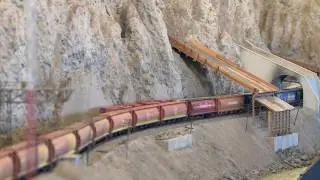 Thompson River Canyon Canadian National Railway - n scale train layouts - PoathTV