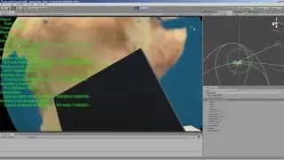 Unity3d: Proof of concept double precision spaceflight test