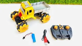 Remote control monster truck rc cars off road 4x4 unboxing- dabbaunboxing