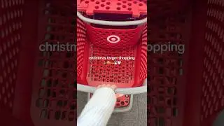christmas shopping at TARGET!!🎄☃️🫶#christmas #targethaul #shopping #shopwithme #shorts