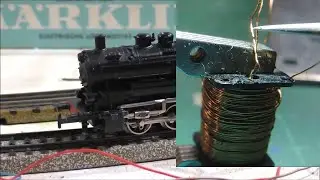 Märklin 3000 Feldmagnet defekt und neu wickeln