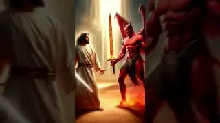 Good vs evil | Jesus vs devil ✝️ 💪🏼 #jesus #devil #faith #fe #god